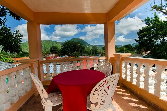 'Roof terrace' Casas particulares are an alternative to hotels in Cuba.